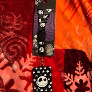 Jack Skellington Lanyard with ID holder